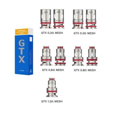 5 x Vaporesso GTX Coil