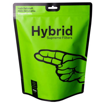 Hybrid Supreme Aktivkohlefilter1000er Beutel - Nachfüllpack 