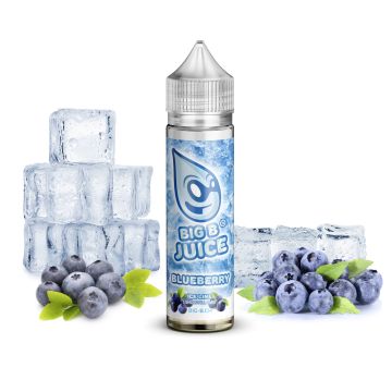 E-Liquid BIG B Juice ICE Line, Blueberry 50ml ''Shortfill''
