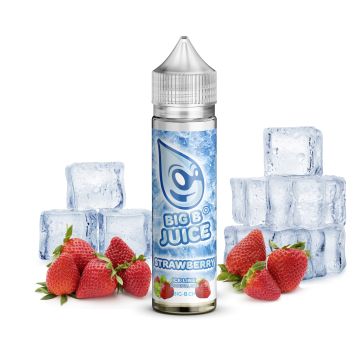 E-Liquid BIG B Juice ICE Line, Strawberry 50ml ''Shortfill''