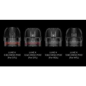 2 x Vaporesso Luxe X2/XR Max 2 Corex 2.0 Pod 5ml
