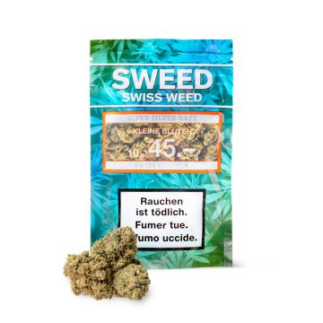 SWEED Silver Haze CBD Hanf Blüten 10g (kleine Blüten)