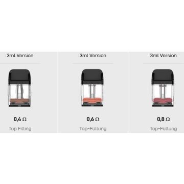 4 x Vaporesso XROS / XROS Mini Pods Corex3.0 - 3ml