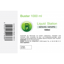 Liquid Station Buster Mix 1000 ml - 40PG/60VG