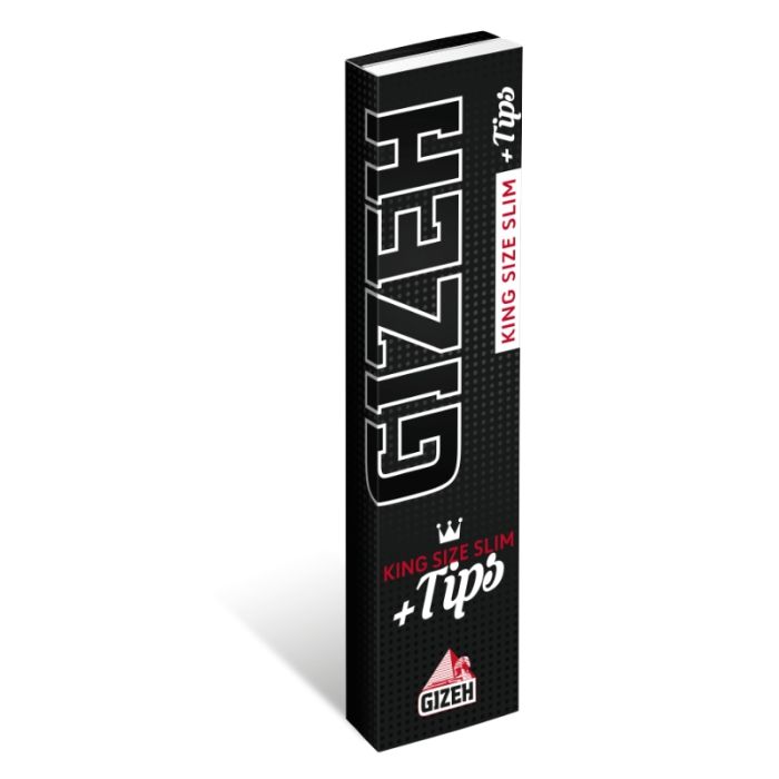 Gizeh Black King Size Slim + Tips