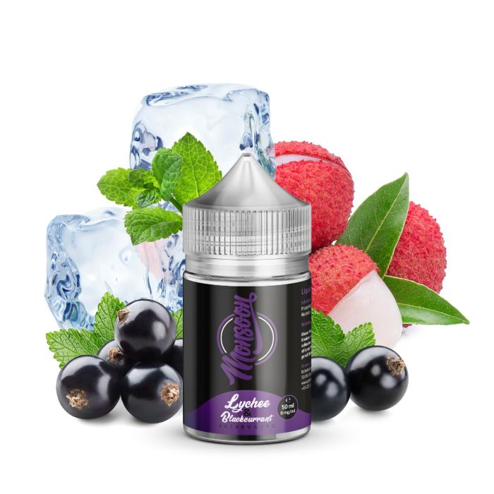 Monsoon - Lychee & Blackcurrant - 50ml - Shortfill