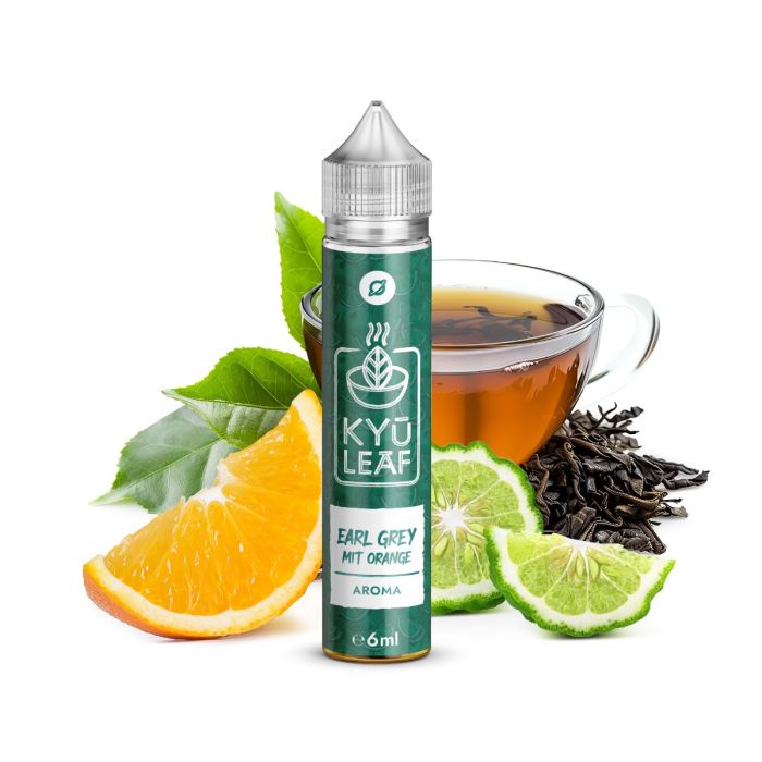 Flavorverse - Kyu Leaf - Earl Grey mit Orange - Longfill