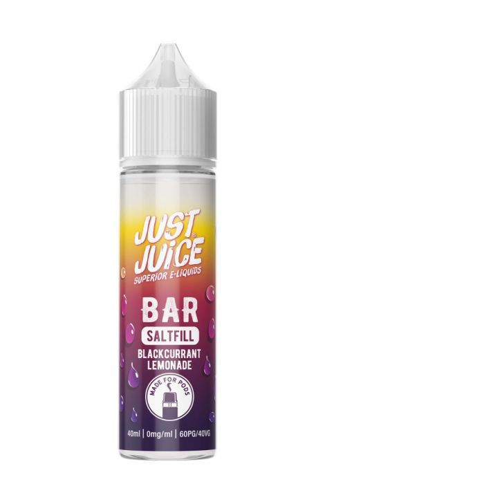 Just Juice BAR RANGE - Blackcurrant Lemonade - 40ml - Shortfill