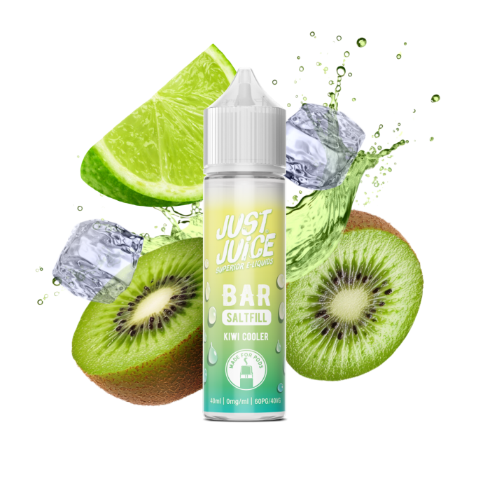 Just Juice BAR RANGE - Kiwi Cooler - 40ml - Shortfill