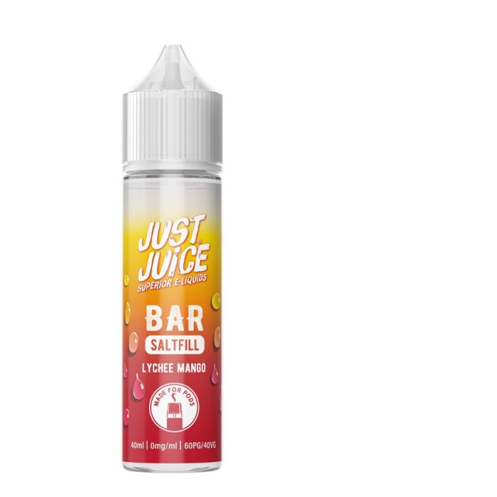 Just Juice BAR RANGE - Lychee Mango - 40ml - Shortfill