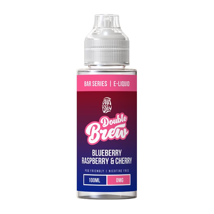 Double Brew Blueberry Raspberry & Cherry - 100ml - Shortfill