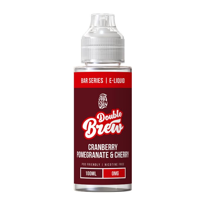 Double Brew Cranberry Pomegranate & Cherry - 100ml - Shortfill