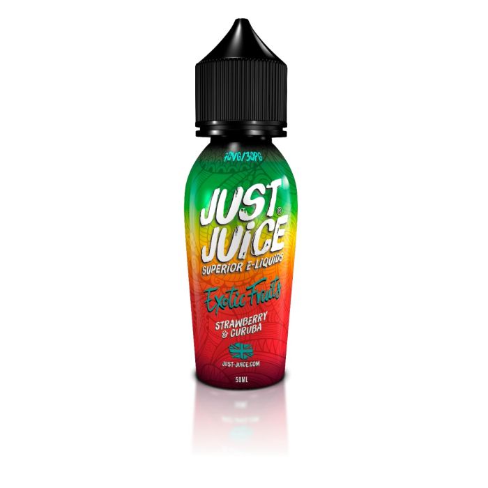 Just Juice Exotic Fruits - STRAWBERRY & CURUBA - 50ml - Shortfill