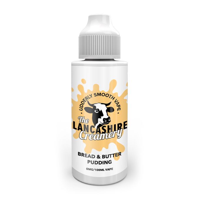 The Lancashire Creamery - Bred & Butter Pudding - 100ml - Shortfill