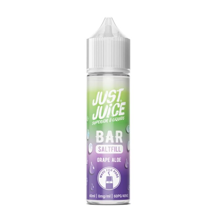 Just Juice BAR RANGE - Grape Aloe - 40ml - Shortfill
