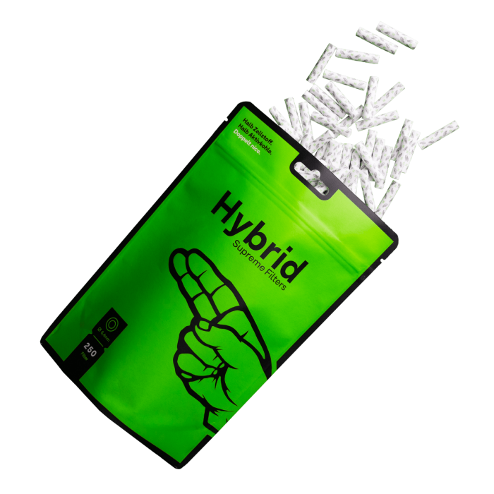 250er Bag Hybrid Supreme Aktivkohlefilter - 6.4mm 