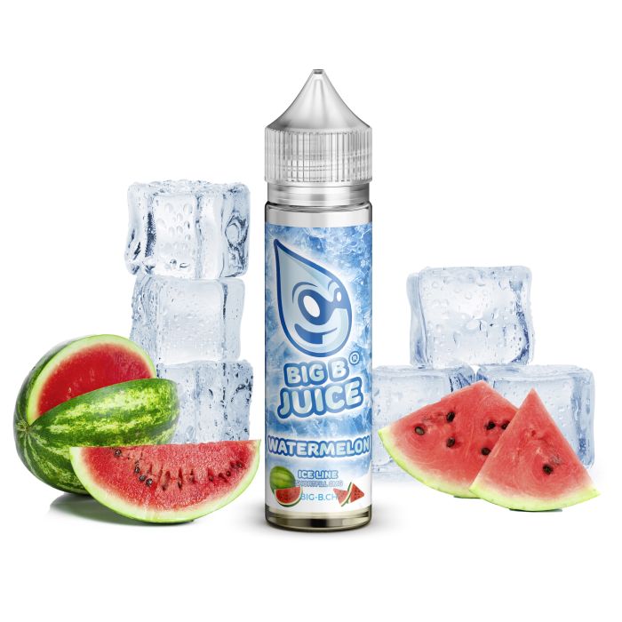 E-Liquid BIG B Juice ICE Line, Watermelon 50ml ''Shortfill''