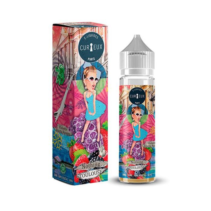 E-Liquid Hexagone- Toulouse 50ml, CURIEUX  ''Shortfill''