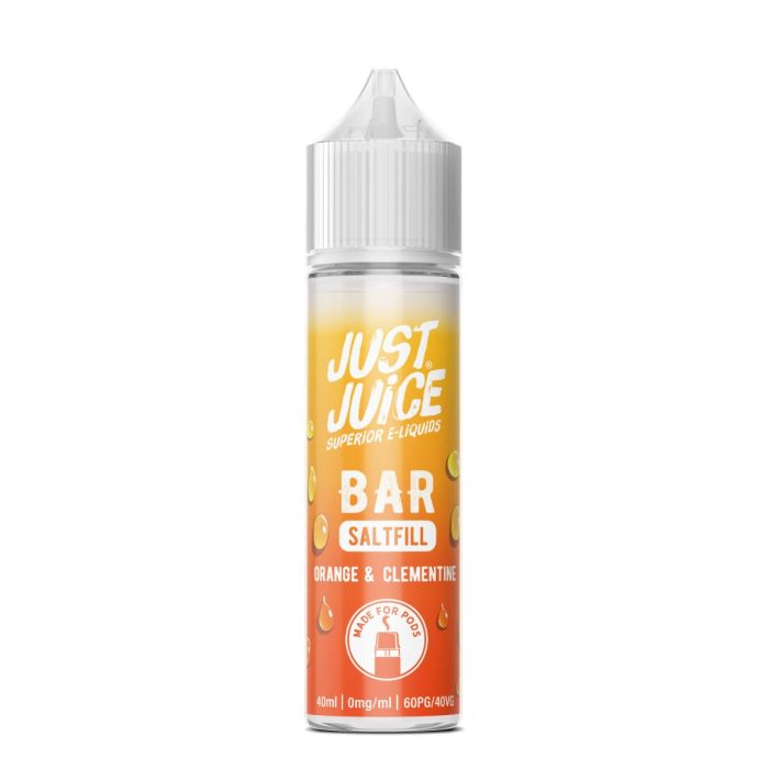 Just Juice BAR RANGE - Orange & Clementine - 40ml - Shortfill