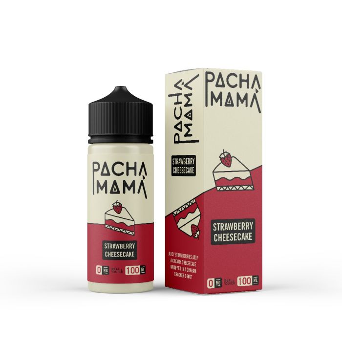 E-Liquid Pacha Mama - Strawberry Cheesecake - 100ml