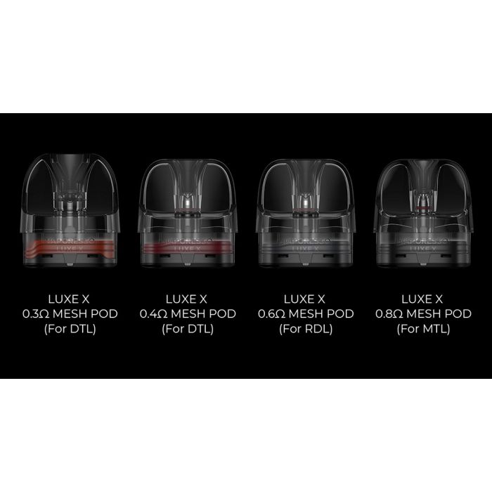 2 x Vaporesso Luxe X2/XR Max 2 Corex 2.0 Pod 5ml