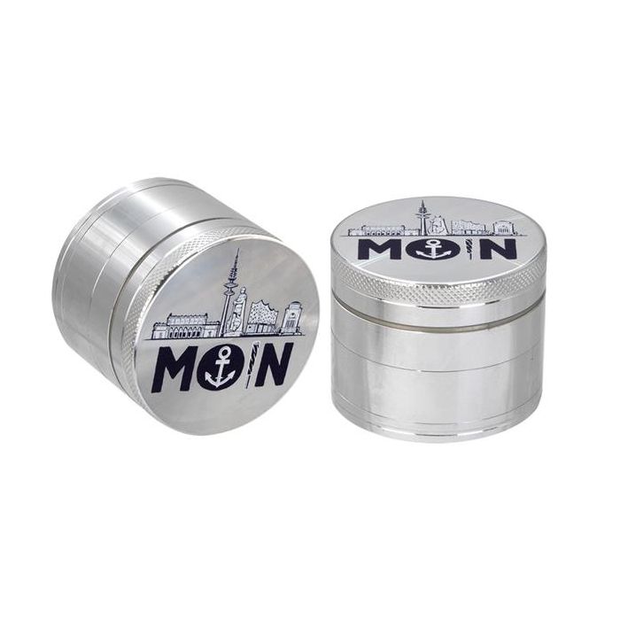 Grinder / Pollinator Aluminium - MOIN, 4tlg. 50mm