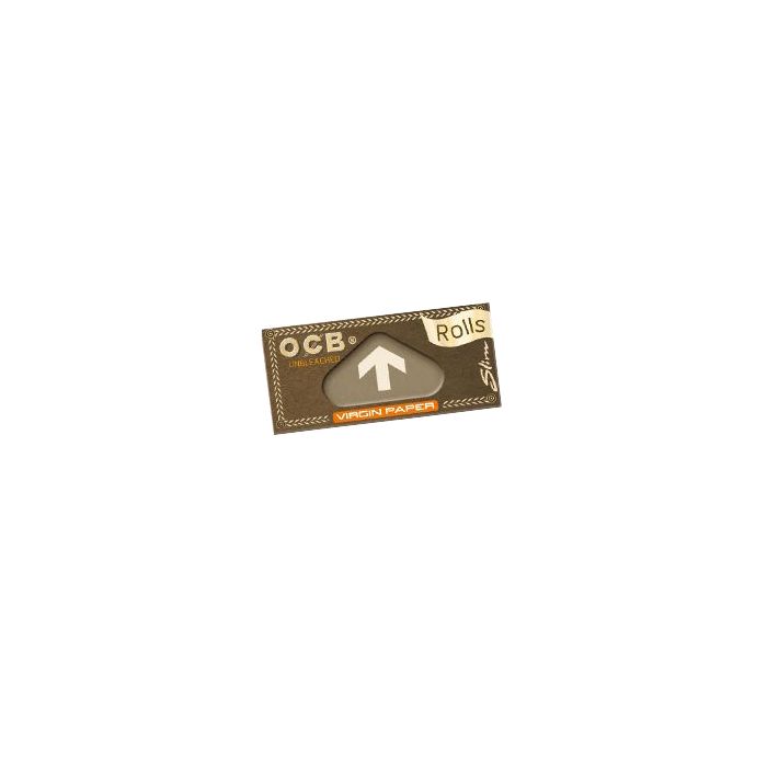 OCB Slim Virgin Rolls Unbleached
