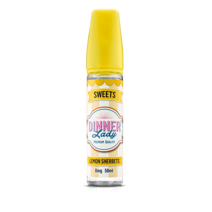 Dinner Lady Lemon Sherbets Sweets 50ml ''ShortFill''