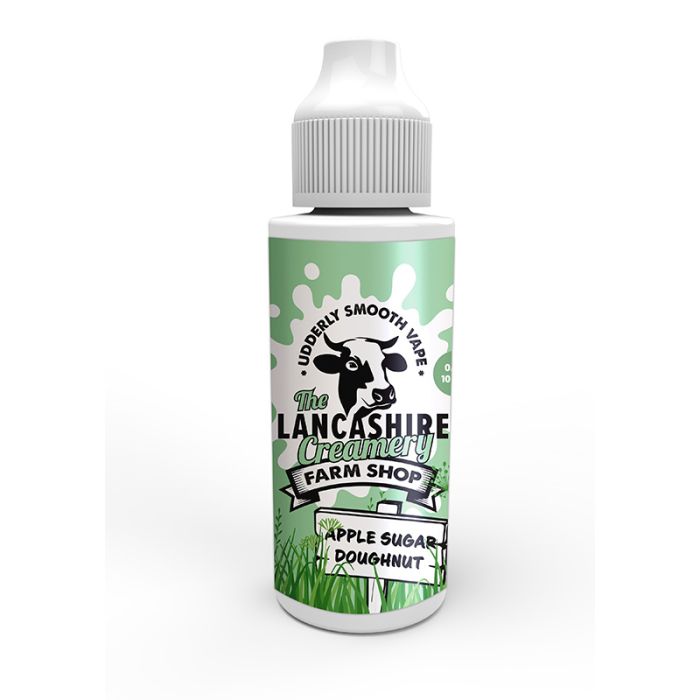 The Lancashire Creamery - Farm Shop - Apple Sugar Doughnut - 100ml - Shortfill