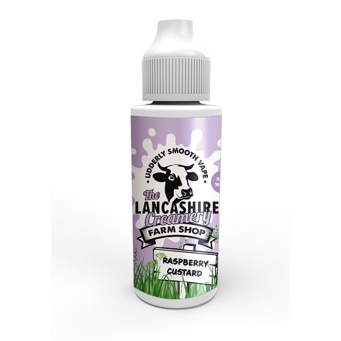 The Lancashire Creamery - Farm Shop - Raspberry Custard - 100ml - Shortfill