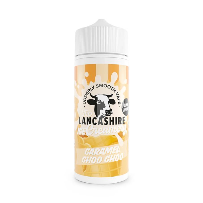 The Lancashire Ice Creamery - Caramel Choo Choo - 100ml - Shortfill