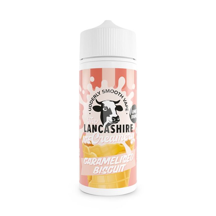 The Lancashire Ice Creamery - Caramelised Biscuit - 100ml - Shortfill