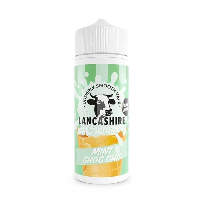 The Lancashire Ice Creamery - Mint Choc Chip - 100ml - Shortfill